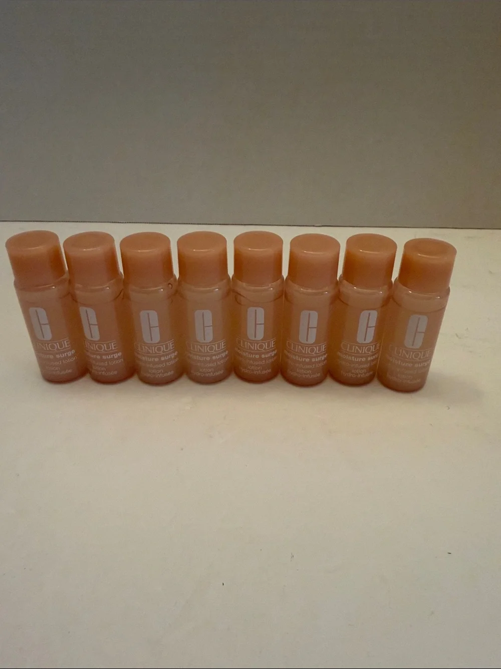 Clinique Moisture Surge Hydrating Lotions ALL 8 (Travel Size)